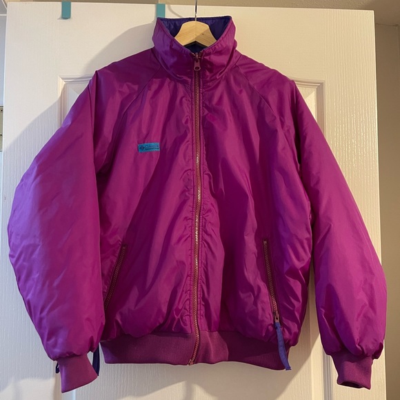 Columbia Jackets & Blazers - Columbia Women's Vibrant Purple Puffer Jacket